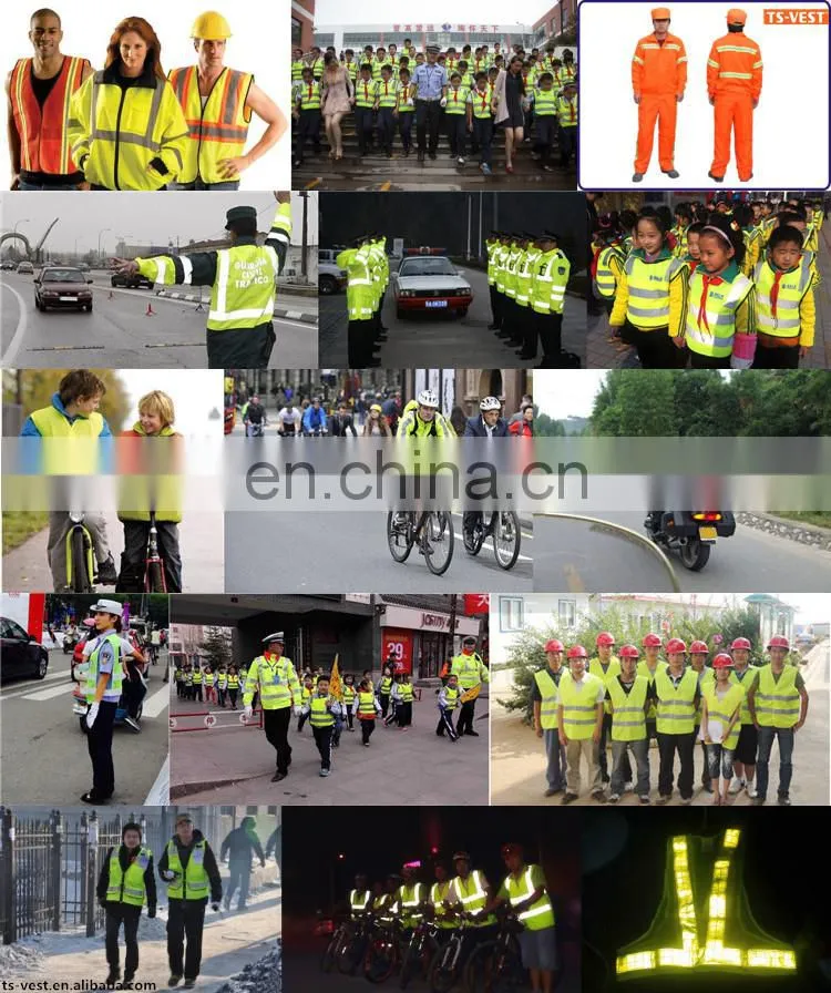 100%Polyester Apparel Cheap Safety Reflective Vest