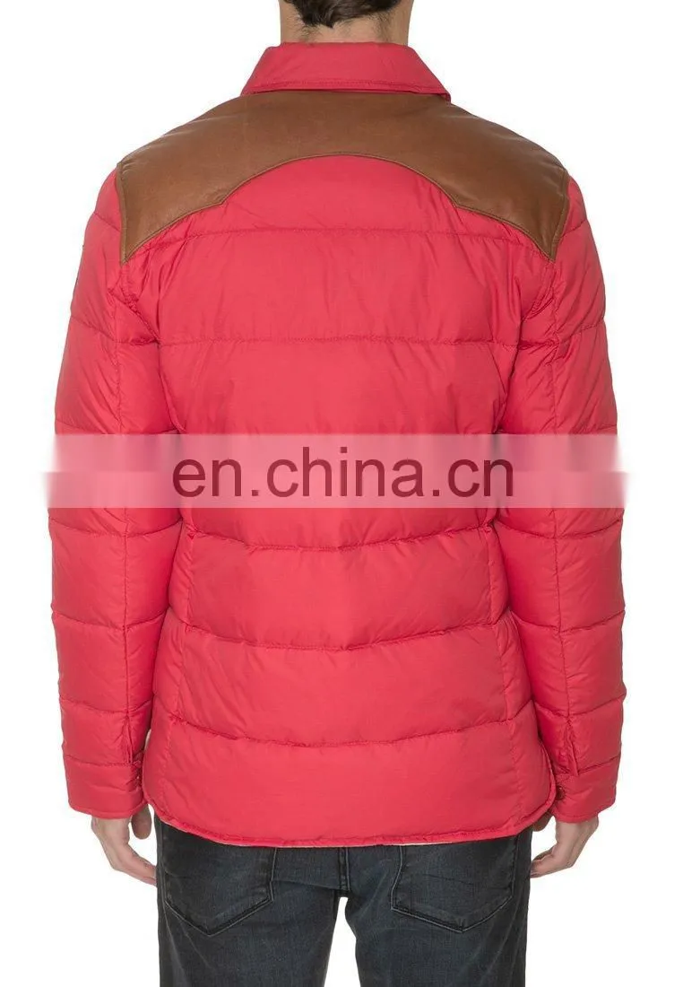 men lifeful artificial light down jacket