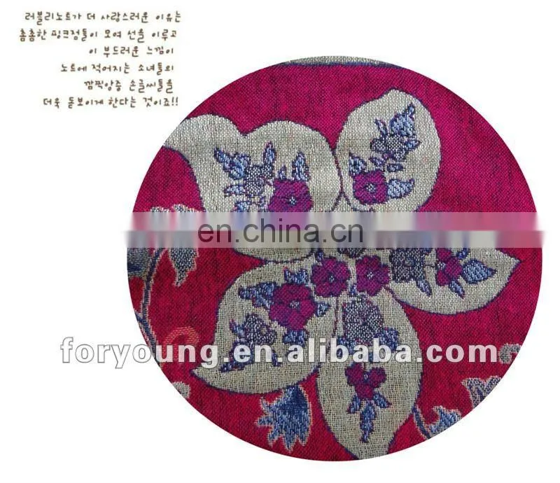 snowflake fabric jacquard rayon shawls