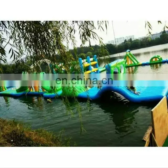 PVC inflatable waterpark inflatable used aqua park equipment