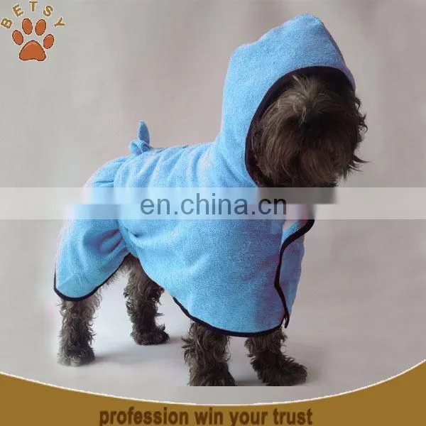 highly absorbent super baby dog hooded towel drying
