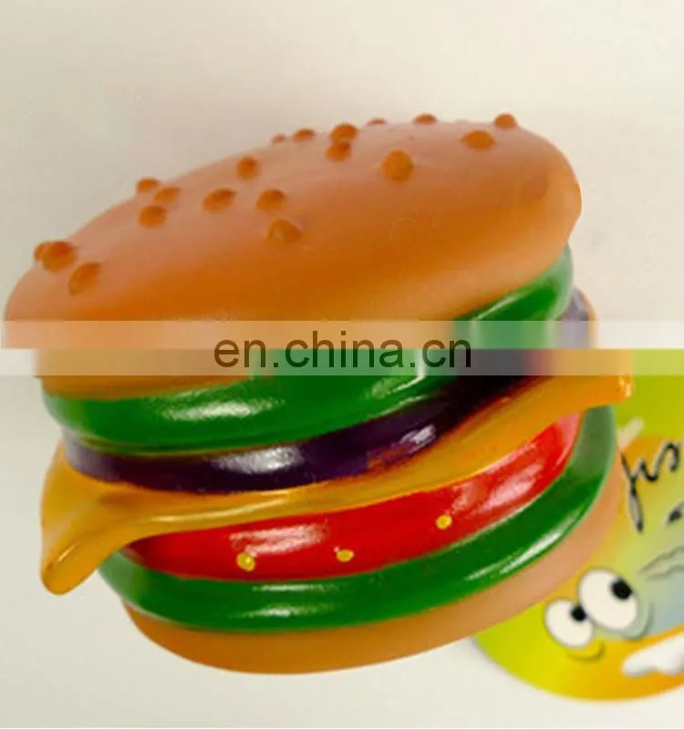 Med. Hamburger pet toy/dog toy