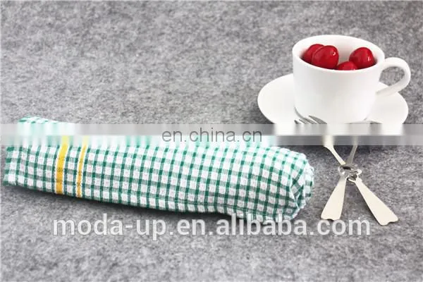 woven stripe kitchen towel new products China factory high quality