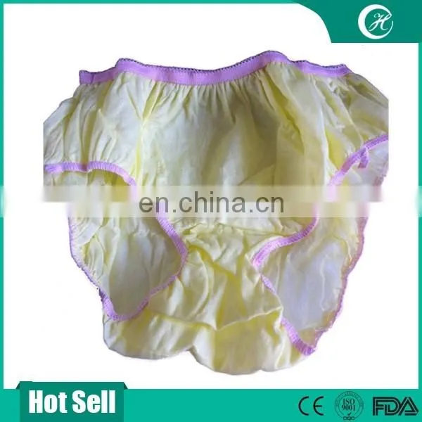 Unisex Disposable Nonwoven Brief Underwear