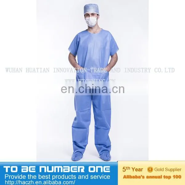 Nonwoven Waterproof OEM Custom Protective Isolation Gown