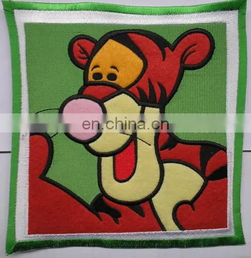 it's a cool thing tiger logo embroidered patches