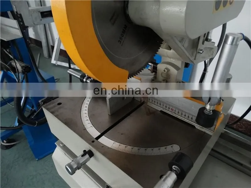 SJZ2 Double Head PVC Window Making Machine/upvc window portable cutting saw