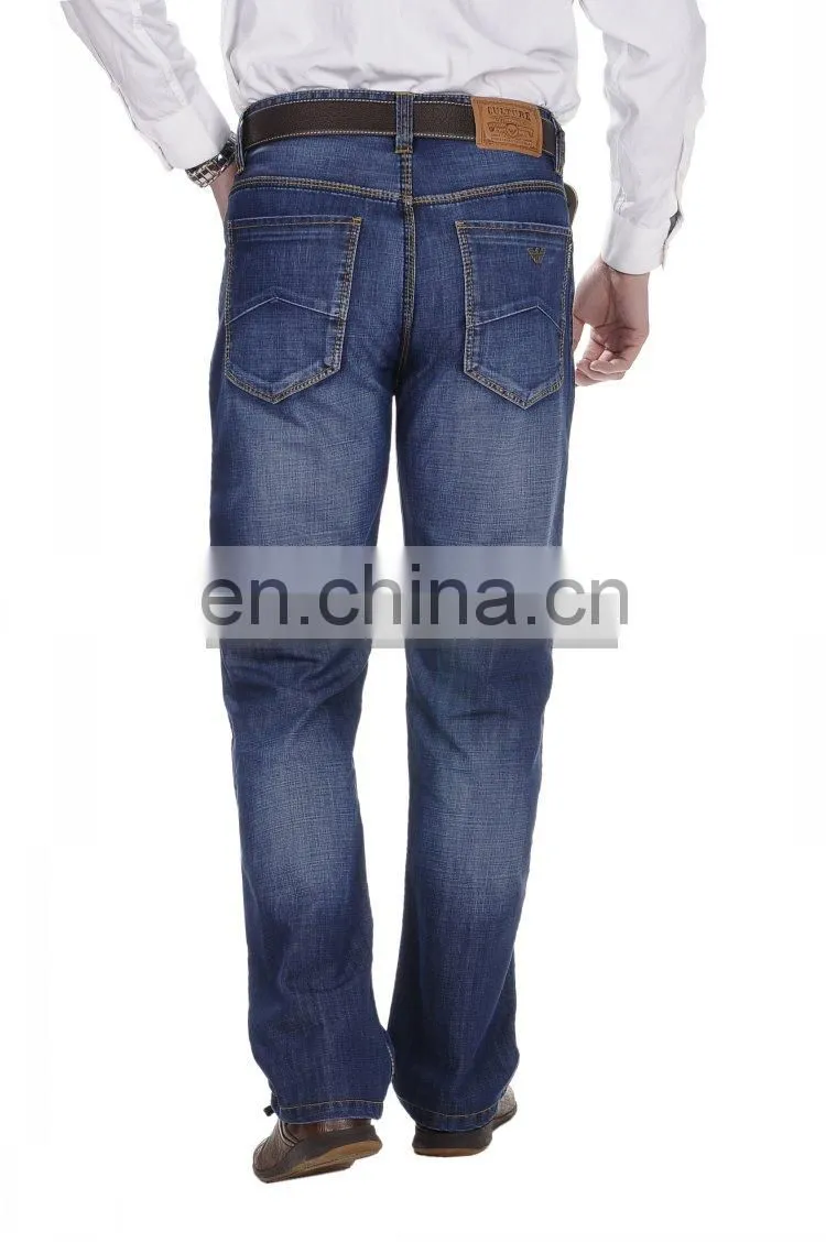 DiZNEW DARK WASHED BLUE 5 POCKET JEANS FOR MEN