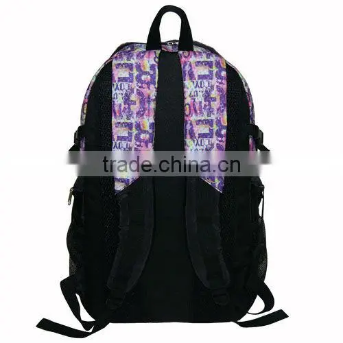 canvas camouflage student backpack