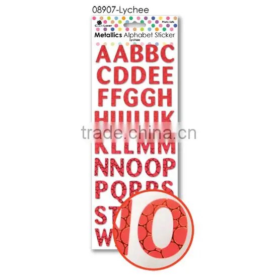 letter alphabet stickers