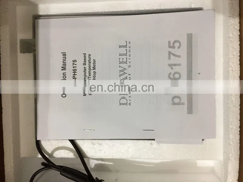 DW-PH6175 pH/mV/Ion/Temp Benchtop Meter/Halogen Moisture teller VisionPlus