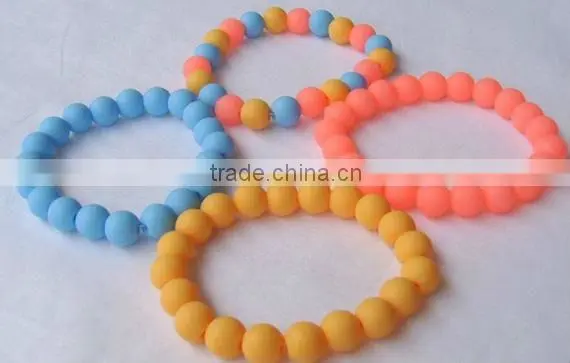 Colourful promotional silicone bracelet