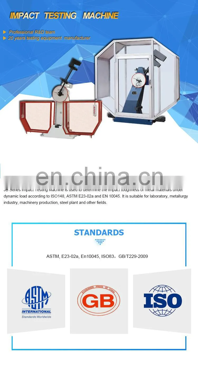 Kason automatic testing machinery projector specimen charpy impact tester for sale