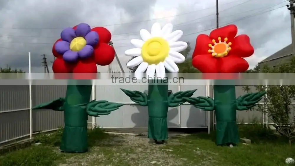 Custom good quality inflatable flower for celebration event