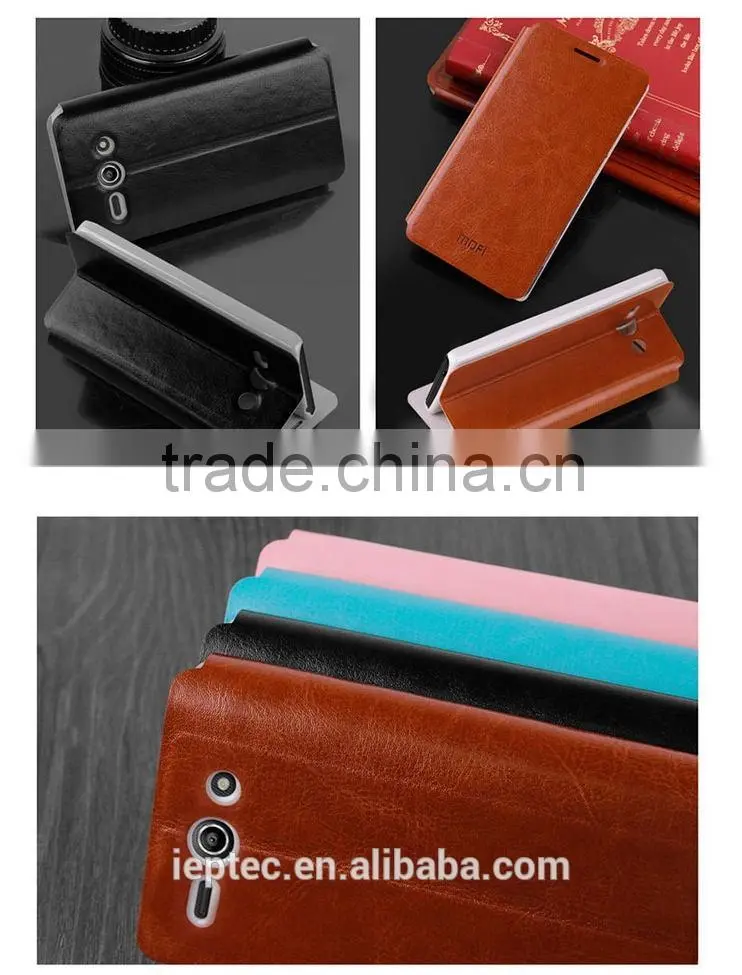 2016 MOFi Case PU Leather Flip Cover for Huawei Y530, Back Cover for Huawei Ascend Y530,