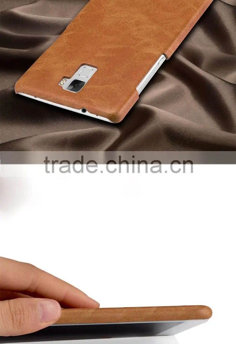 2016 New MOFi Case Housing for Huawei Honor 7, Mobile Phone Coque Leather Back Cover for Honor 7