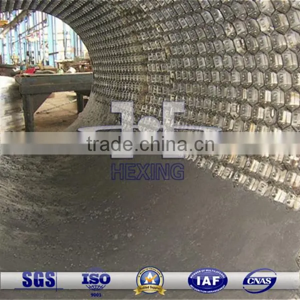 ss304 hexsteel mesh flex metal refractory lining