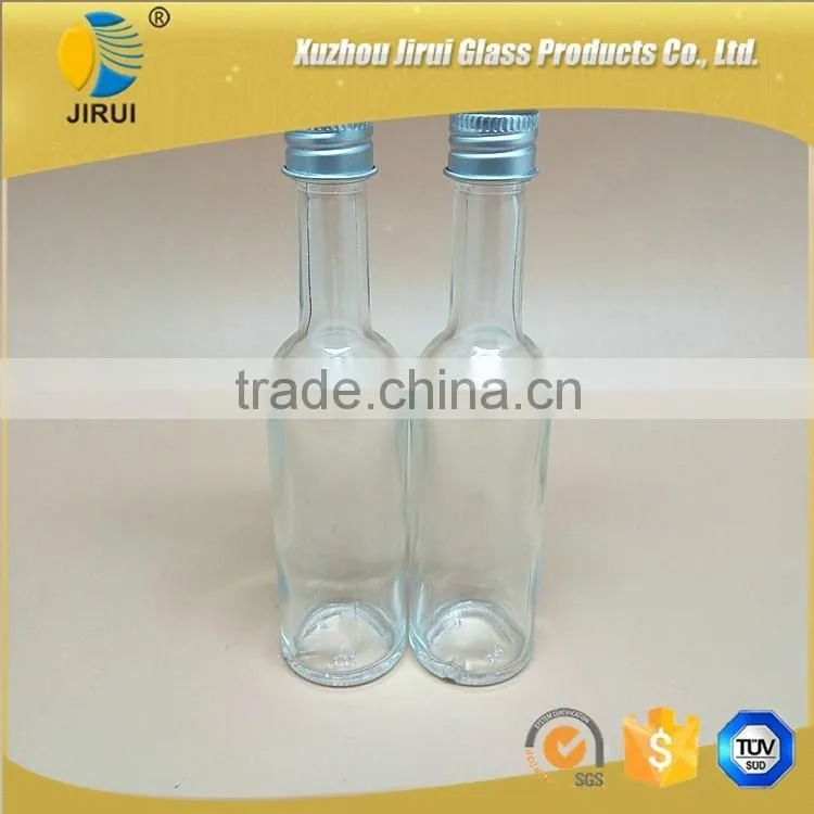 50ml Clear Mini Glass Wine Bottles