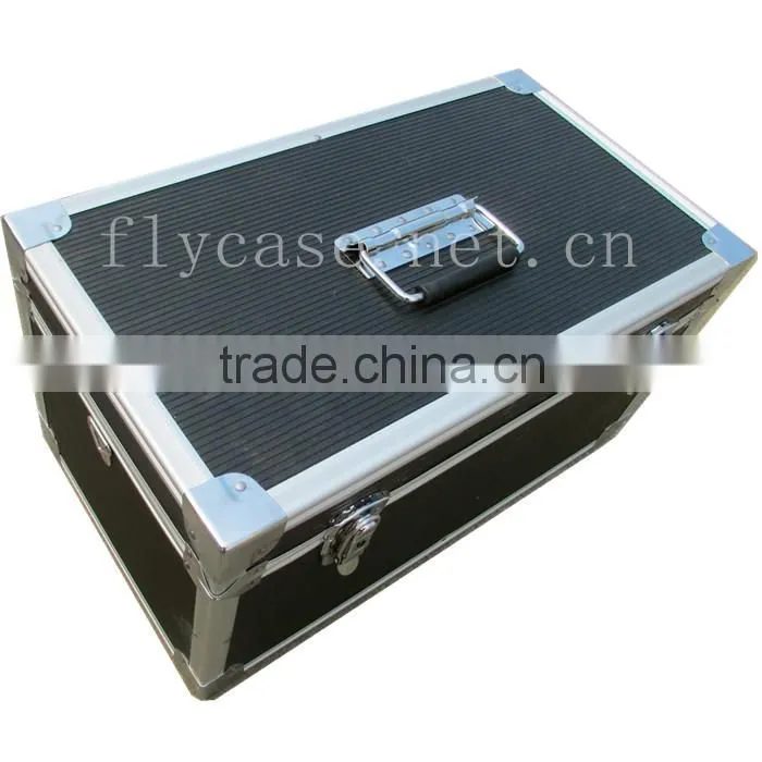 2014 new waterproof aluminum metal underwater camera case for high-density foam padding with handle