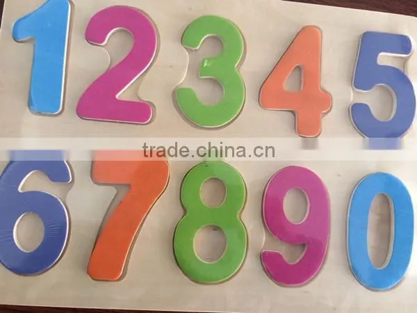2015 Multi Color Numbers Puzzle Number Game For Children Most Suitable Learning Numbers Puzzle