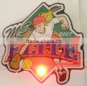 custombaseball sports lapel pins medals/medal with high quality
