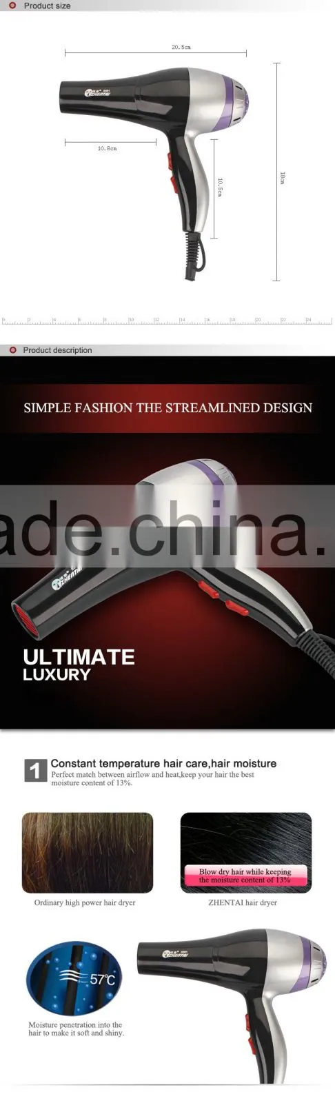 Wholesale Hot-selling Hair Dryer Travel Hair Dryer 2015