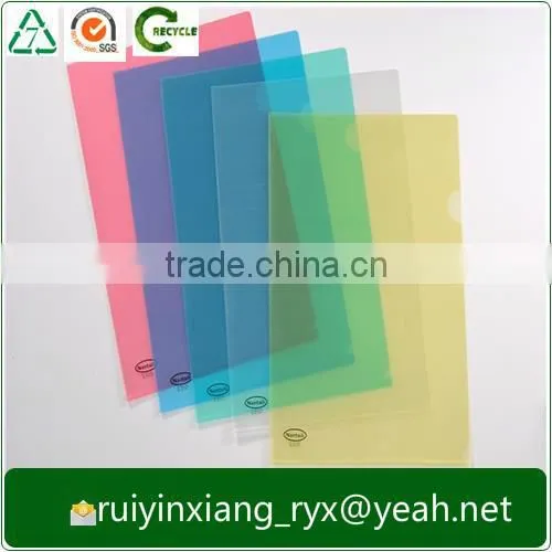 the ex factory price Chinese manufacturing custom plastic transparent folders