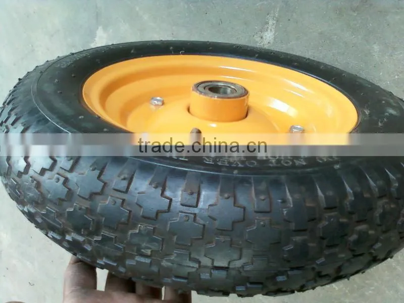 16''x4'' Car Rim for Wheelbarrow