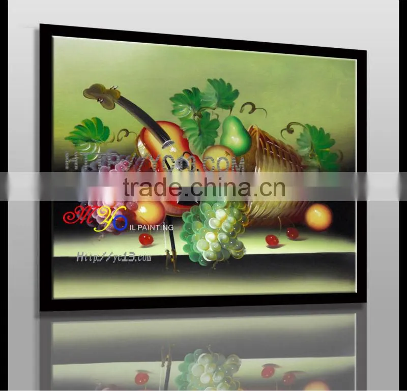 Artwork impressionist oil painting on canvas fruit new factory direct