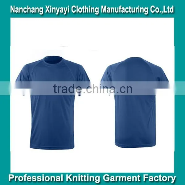 Solid Dry Fit Unisex Sport T-Shirt / Wholesale Polyester Mesh Garment Shopping online