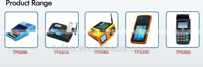 New Products Handheld Pos System with Gprs Wifi TPS350 Ussd Pos System (4 band)