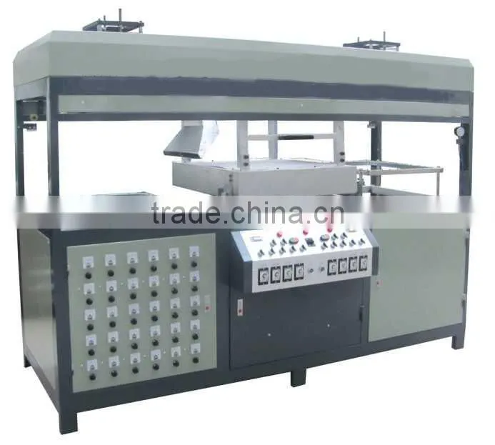 Semi Automatic Plastic Vacuum Forming Machine for Food Box Packing Tray and Plate