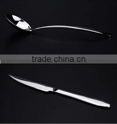 royal stainless steel cutlery set New product 3pcs big spoon&fork set