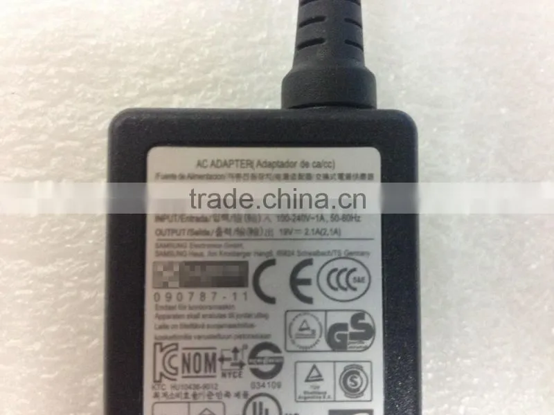 New Original 19v 2.1a 40w AC Power Adapter Charger for Samsung NC10 NC20 netbook adapter