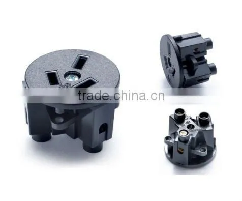 SS-8D mini round cee power socket outlets 250V
