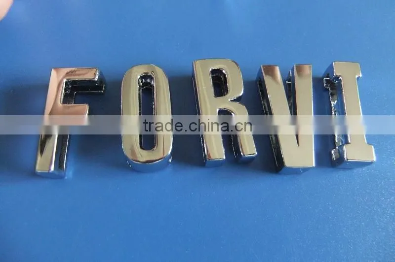 Diy Metal 18mm Slide Letter Charms without Rhinestones