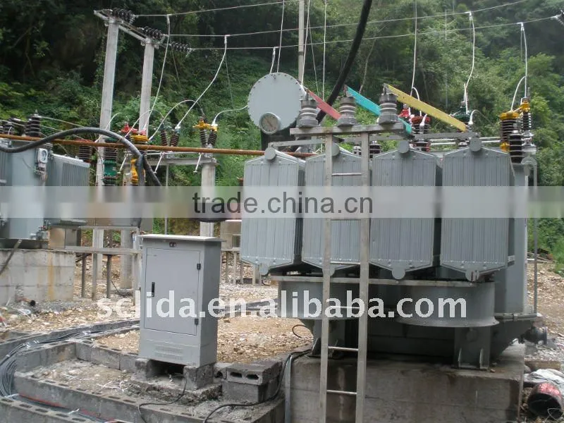 hydronic power station 6300v high voltage generator 3 phase transformer
