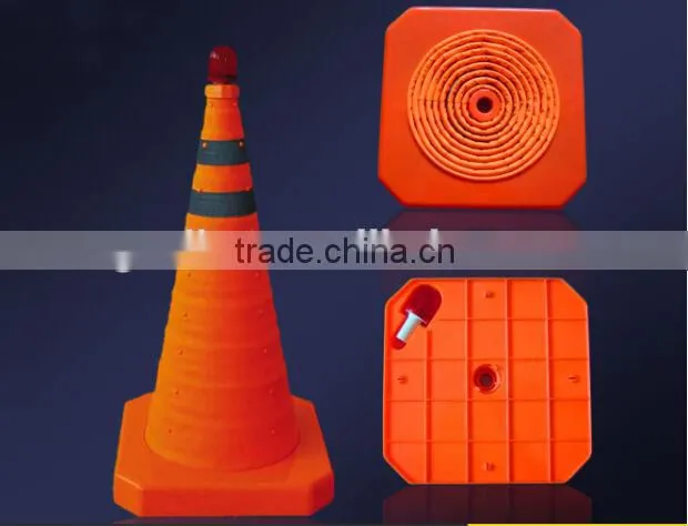 Traffic Safety Polyurethane Plastic Cone