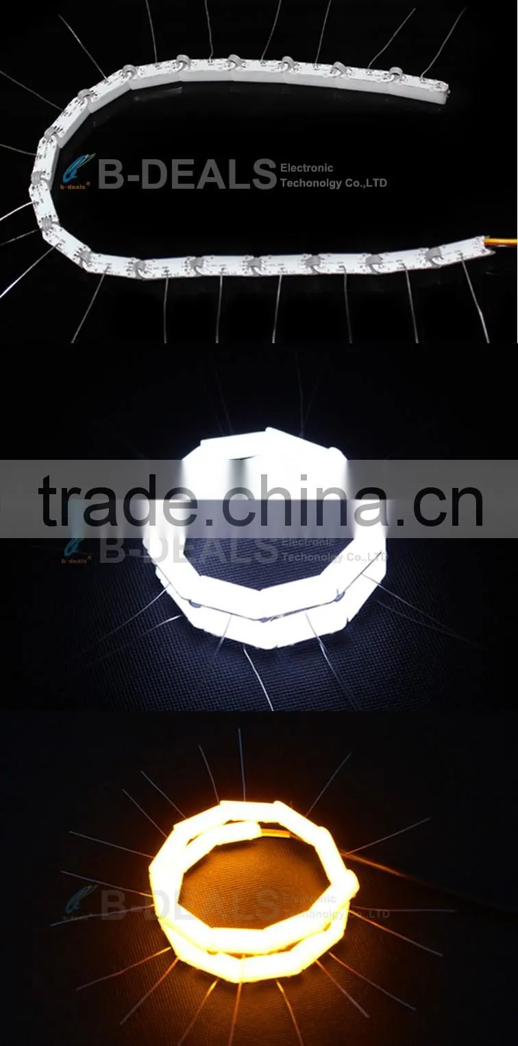 Auto drl led daytime running light tear eyes