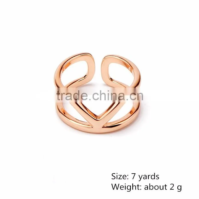 Popular Shiny Funky Punk Latest Wedding Open Wrap Knuckle Ring Designs