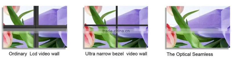 New products 0MM Optical seamless splicing LCD video wall