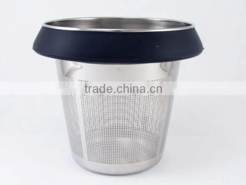 YangJiang Factory manufacture SS 304# tea strainer for teapot or tea mug/tea infuser