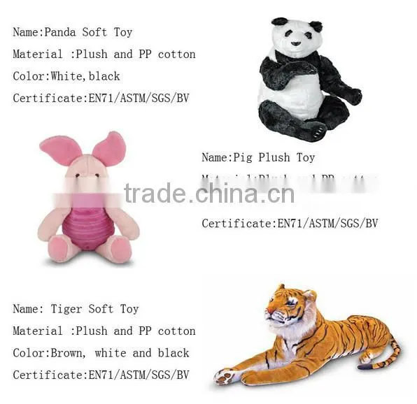 plush animal toy fridge magnet/6cm wholesale plush fridge magnets