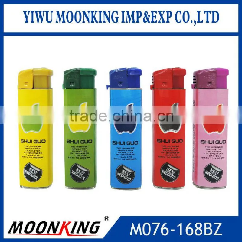 customized sticker refillable butane gas lighter electric cigar lighter manufacturer