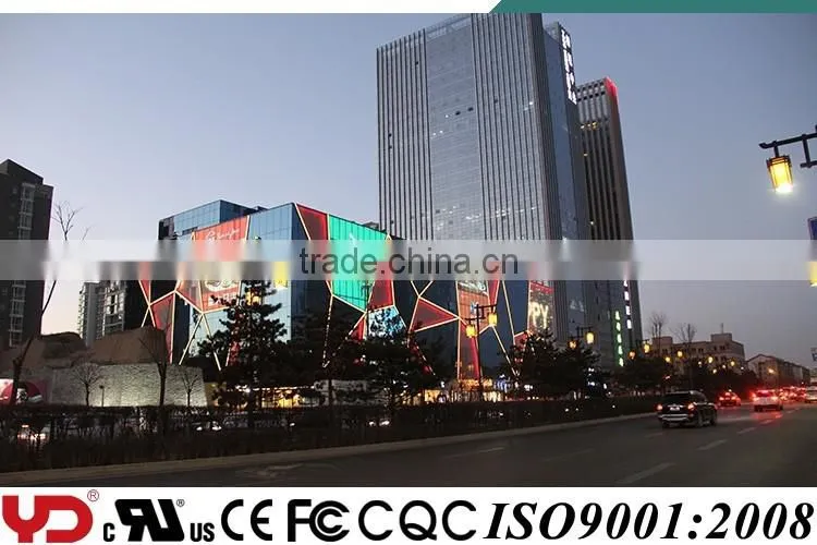 YD CE CQC FCC UL IP68 V-0 Outdoor LED Building Facade Display RGB Light Source