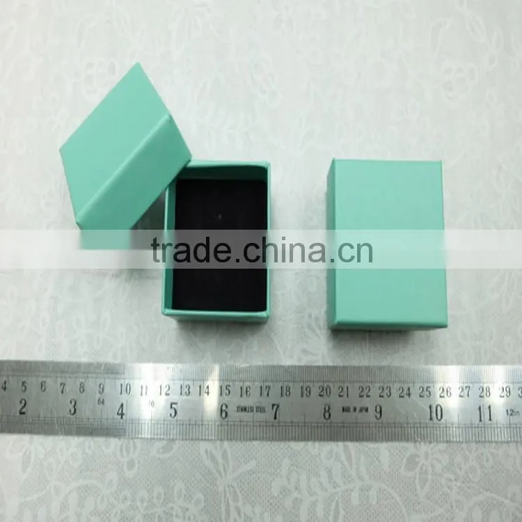 custom made little jewelry gift Boxes with velet foam insert
