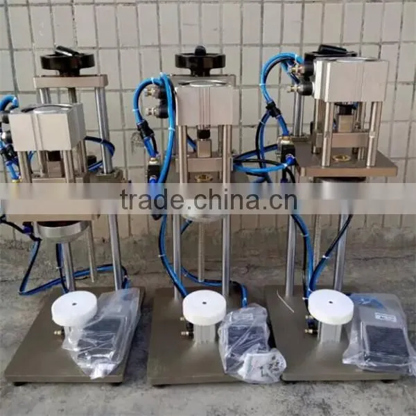 semi automatic capping machine capper for screw cap,bottle cap