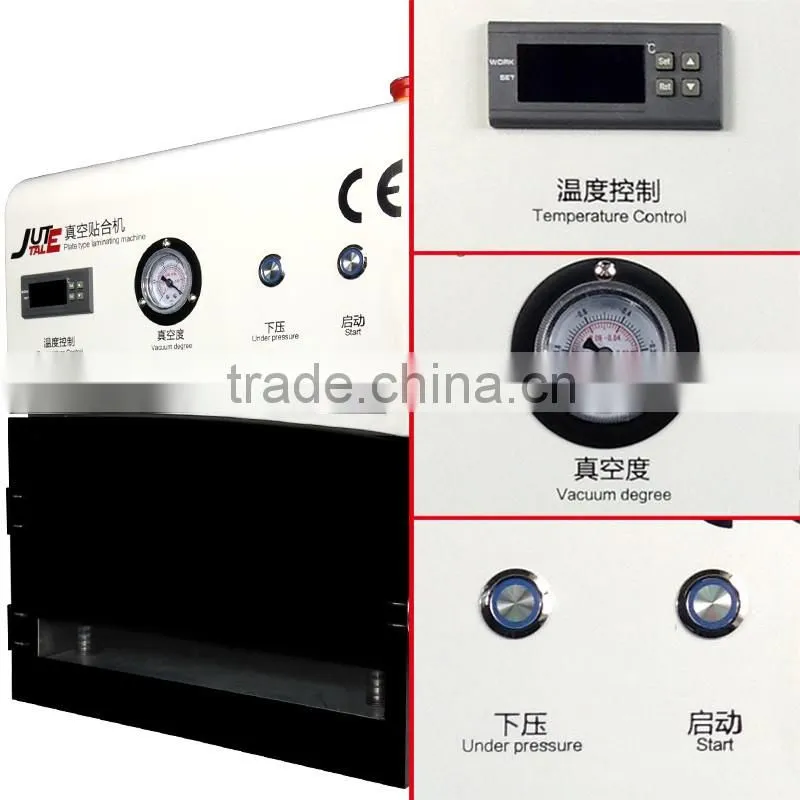 LY 858 12 inch non-bubble vacuum laminating machine Polarized Film OCA Laminator compatible for 12 inch screens