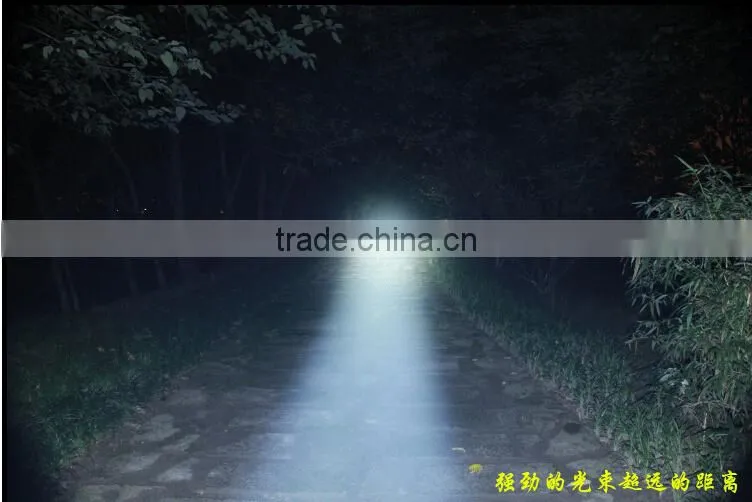 new arrival E T6 2000Lumens High Power LED 17 Torches Zoomable LED Flashlights torch light