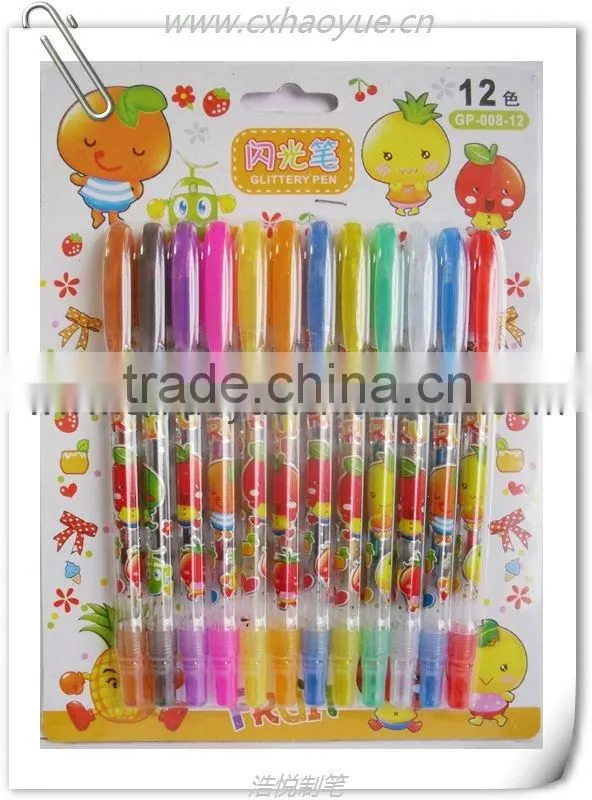plastic gel ink pen